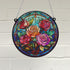 Roses Stained Glass Effect Suncatcher